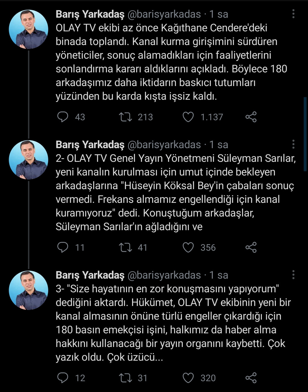 Olay TV Ekibindeki 180 Gazeteci İşsiz Kaldı - Resim: 1