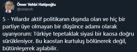 Nihat Hatipoğlu'nun ağabeyinden Davutoğlu'na destek - Resim: 1