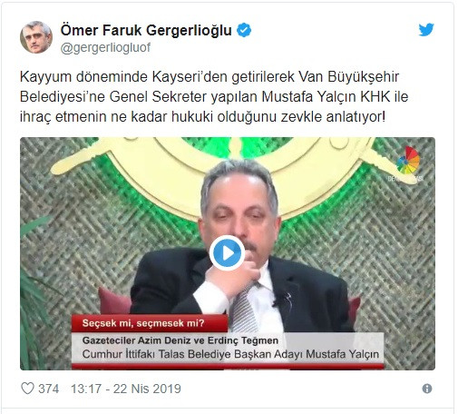 Van kayyumunun Genel Sekreteri: 653 kişiyi işten attım büyük keyif aldım - Resim: 1
