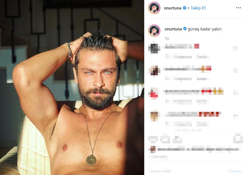 Onur Tuna’dan üstsüz paylaşım - Resim: 1