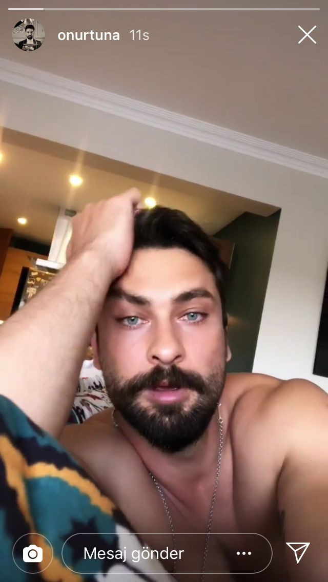 Onur Tuna’dan yarı çıplak halde ilginç açıklama - Resim: 1