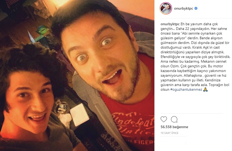 Onur Büyüktopçu, vefat eden meslektaşı Oğuzhan Tükenmez için yazdı… - Resim: 1