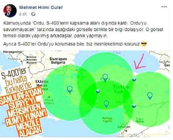 Ordu'da S-400 paniği: Başkan açıklama yaptı - Resim: 1