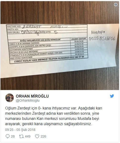 AK Partili Orhan Miroğlu oğlu için kan arıyor - Resim: 1