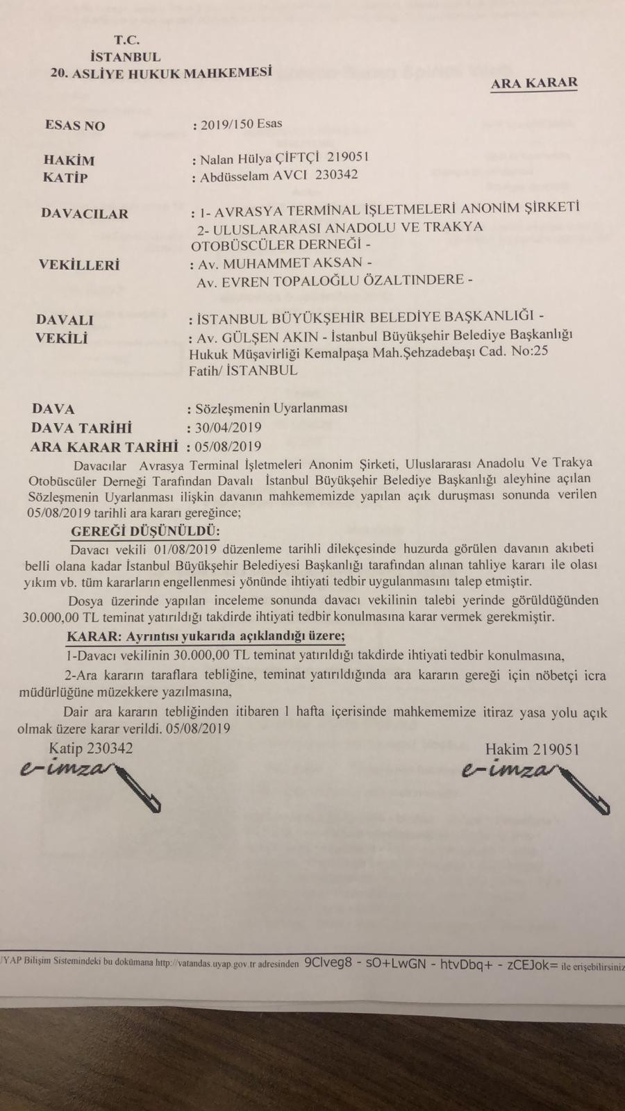 Otogarda İmamoğlu’na mahkemeden ikinci şok: İhtiyati tedbir - Resim: 1