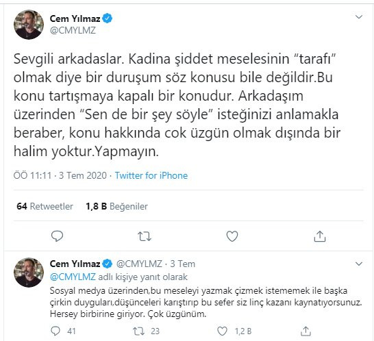 Cem Yılmaz'dan Ozan Güven açıklaması: Çok üzgünüm - Resim: 1