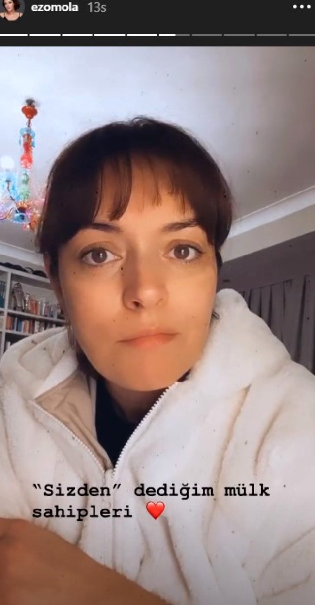 Ezgi Mola koronavirüs nedeniyle kira almayacak - Resim: 1