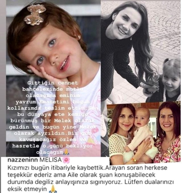 Yasemin Hadivent'in 4 yaşındaki yeğeni yaşamını yitirdi - Resim: 1