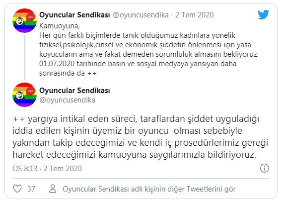 Oyuncular Sendikası'ndan Ozan Güven açıklaması - Resim: 1