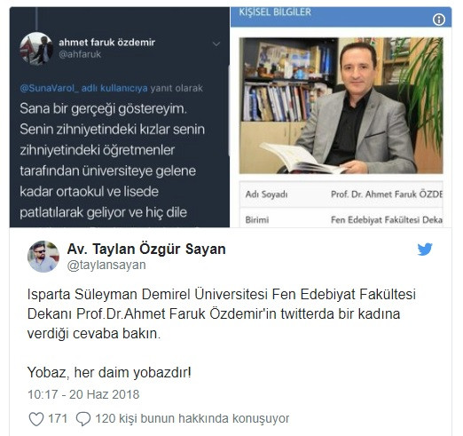 Fizik profesörü Ahmet Faruk Özdemir’den skandal tweet - Resim: 3