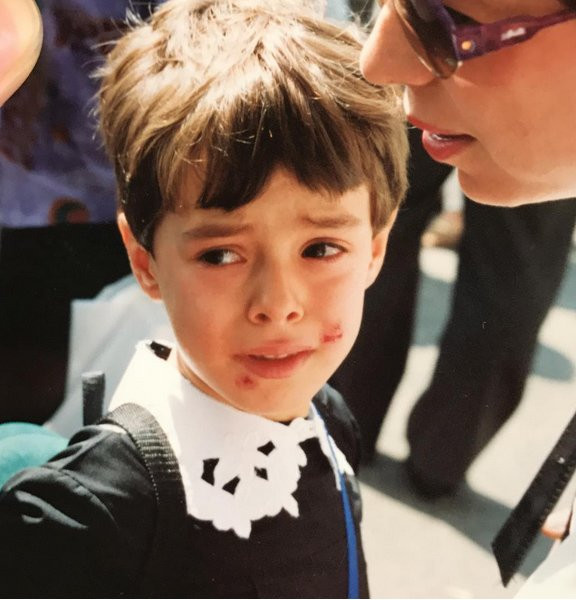 Özge Özpirinçci ilkokulun ilk gününden fotoğrafını paylaştı - Resim: 1