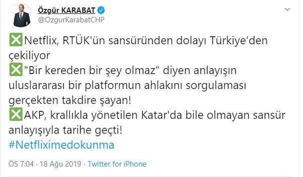 Netflix Türkiye’den çekiliyor mu? - Resim: 1