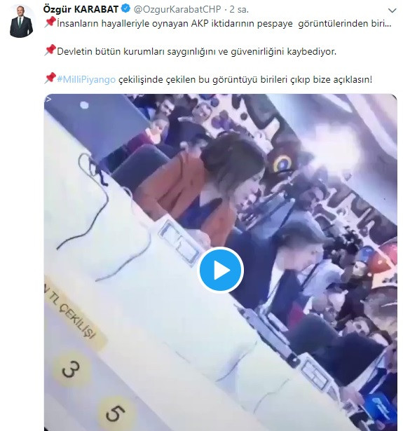 Milli Piyango çekilişinde şüphe uyandıran yeni görüntüler - Resim: 1