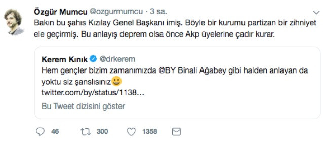 Kızılay Genel Başkanı, Binali Yıldırım’a destek verdi, Özgür Mumcu tepki gösterdi - Resim: 2