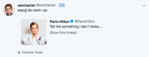 Paris Hilton'un bilmediğim bir şey söyleyin sözlerine cevap Türkiye'den: Elazığ'da otelin var - Resim: 1