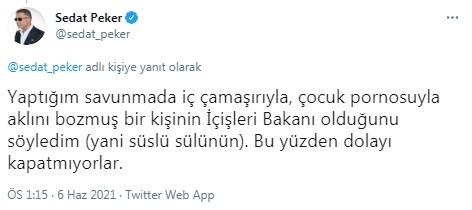 Sosyal Medya Şirketleri Sedat Peker'in Savunmasını Almış - Resim: 2