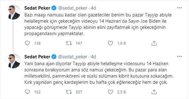 Sedat Peker: Pammıköreni ve Süslü Sülüman'ı kibrit kutusuna sokacağım - Resim: 1