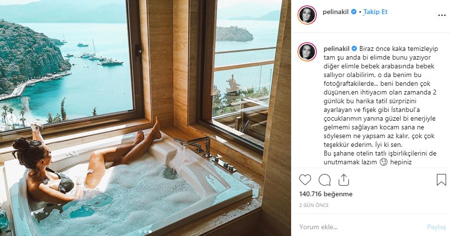 Pelin Akil’in aklı Marmaris’te kaldı - Resim: 1