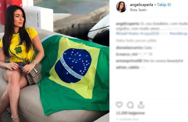 Emre Mor Brezilyalı manken Angelica Perla'yı markajına aldı - Resim: 2