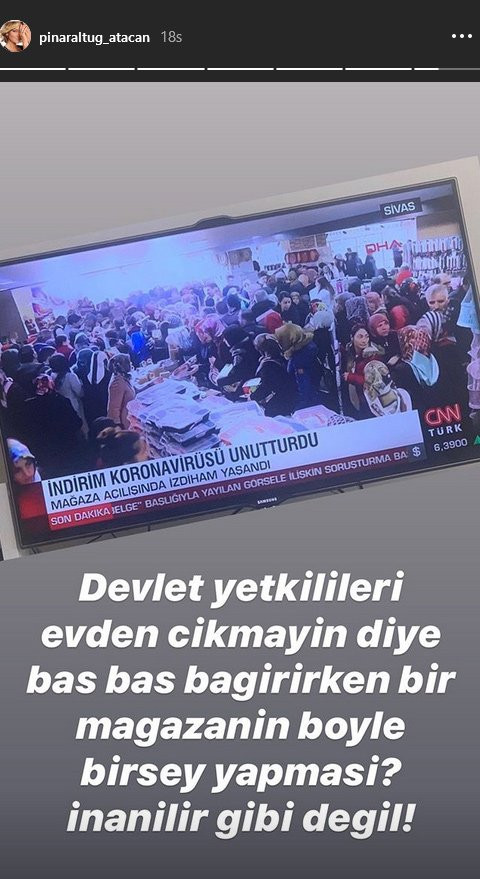 Pınar Altuğ haber bültenindeki görüntüye isyan etti: İnanılır gibi değil! - Resim: 1