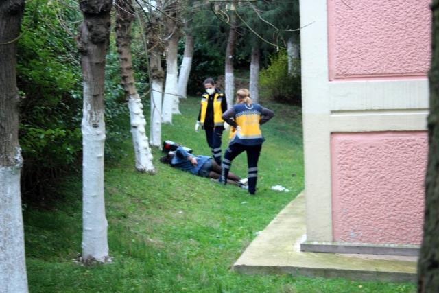 Fuhuş operasyonunda polisi gören kadın 3. kattan atladı - Resim: 1