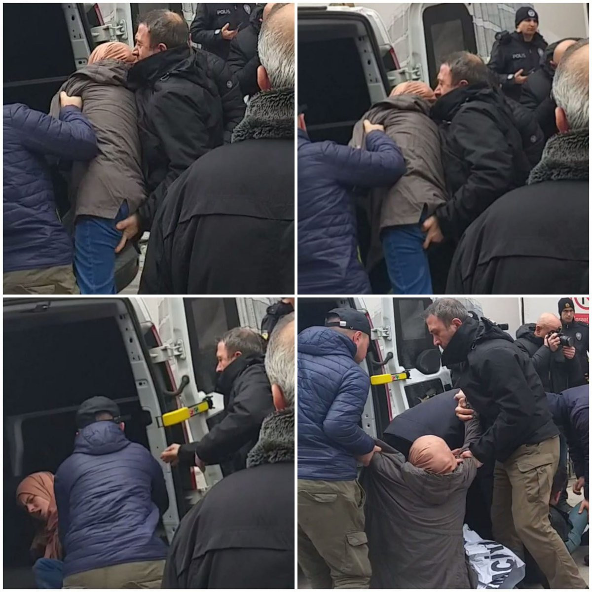Ankara'daki kadın eylemciye polis tacizinin görüntüleri ortaya çıktı - Resim: 1