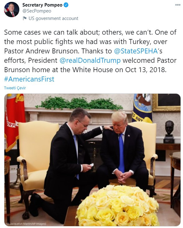 Trump'ın Bakanı Pompeo Giderayak Erdoğan'ı Hedef Aldı! - Resim: 2