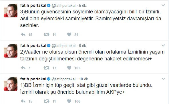 Fatih Portakal'dan Başbakan ve AKP'ye İzmir tavsiyesi - Resim: 1