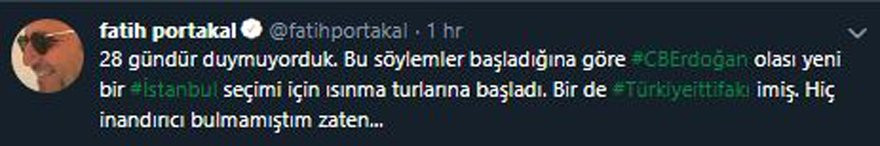 Fatih Portakal’dan dikkat çeken Erdoğan ve İstanbul paylaşımı! - Resim: 1