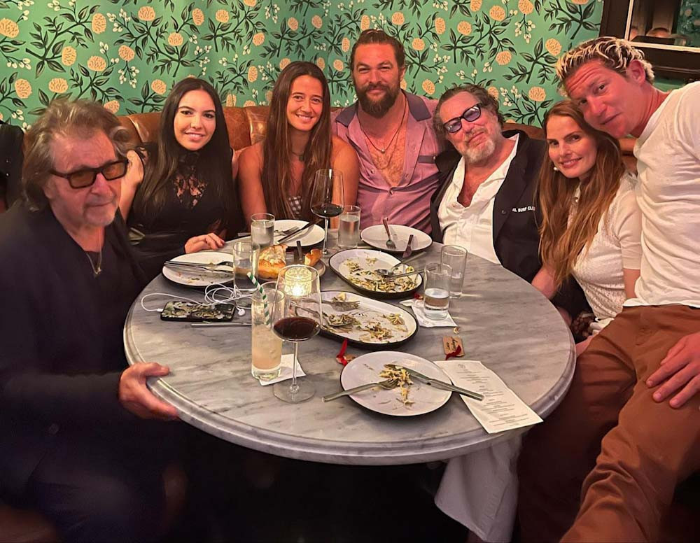 Al Pacino Mick Jagger'ın Eski Sevgilisi Noor Alfallah'la Görüntülendi - Resim: 1