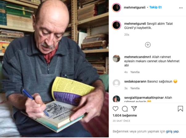 Usta Karikatürist Talat Güreli Hayatını Kaybetti - Resim: 1