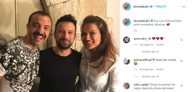 Demet Akalın'dan Tarkan'a: Dön Artık Memlekete - Resim: 1