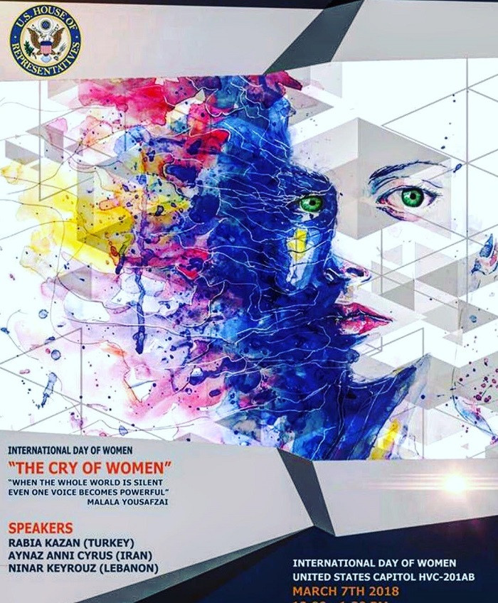 ABD Kongresindeki kadın hakları toplantısına Rabia Kazan damga vurdu - Resim: 1