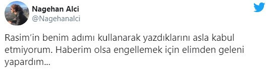 Rasim Ozan Kütahyalı yazdı eşi Nagehan Alçı yalanladı! Asla kabul etmiyorum - Resim: 1