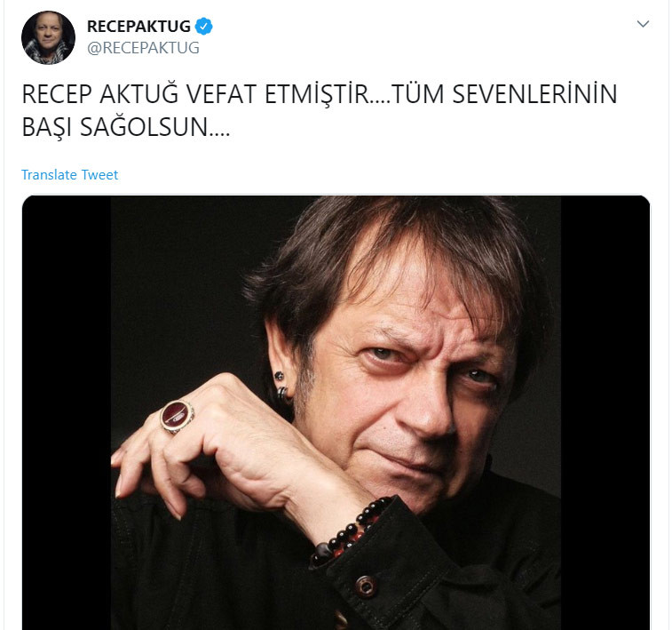 Aşk-ı Memnu'nun Hilmi'si Recep Aktuğ hayatını kaybetti - Resim: 1