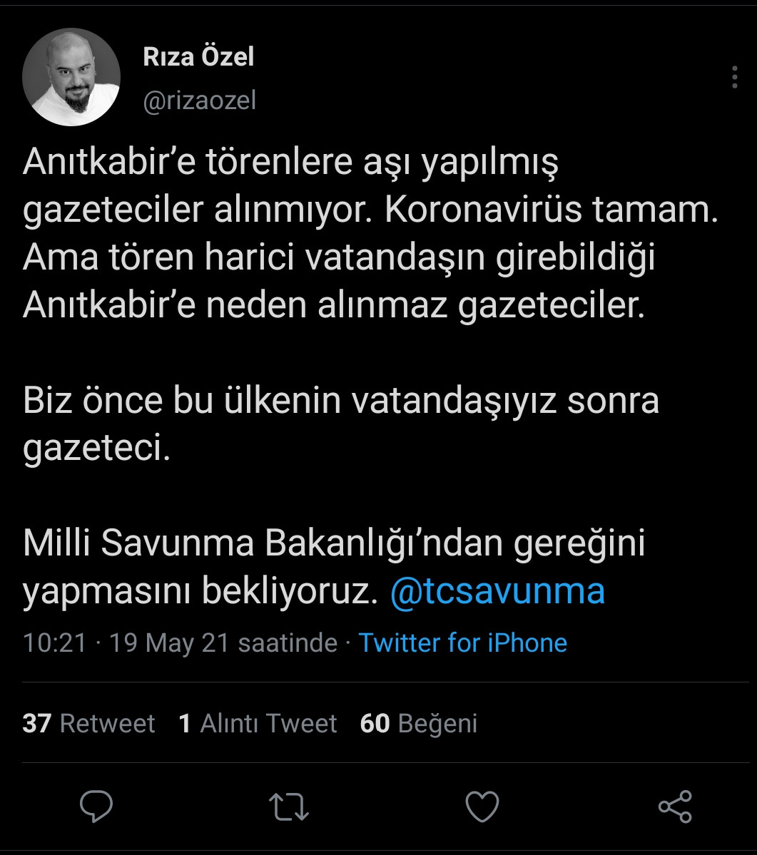 Gazetecilere 19 Mayıs'ta Anıtkabir Yasağı - Resim: 1