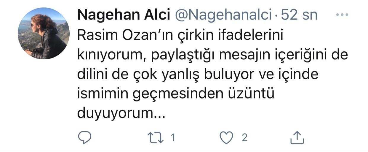 Nagehan Alçı ve Eşi Rasim Ozan Kütahyalı Twitter’da Birbirine Girdi! - Resim: 2