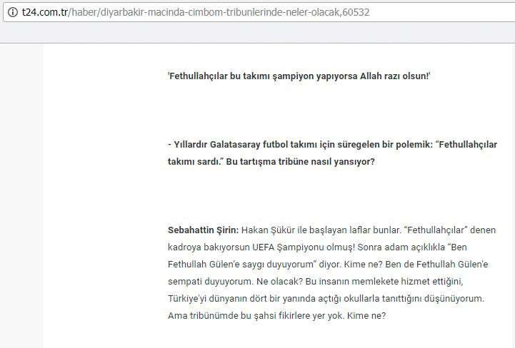Tartışılan pankartı açan isim yıllar önce FETÖ için bakın ne söylemiş! - Resim: 1