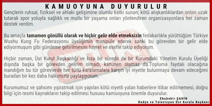 RTÜK Başkanı Ebubekir Şahin: Dört değil iki maaşım var - Resim: 1