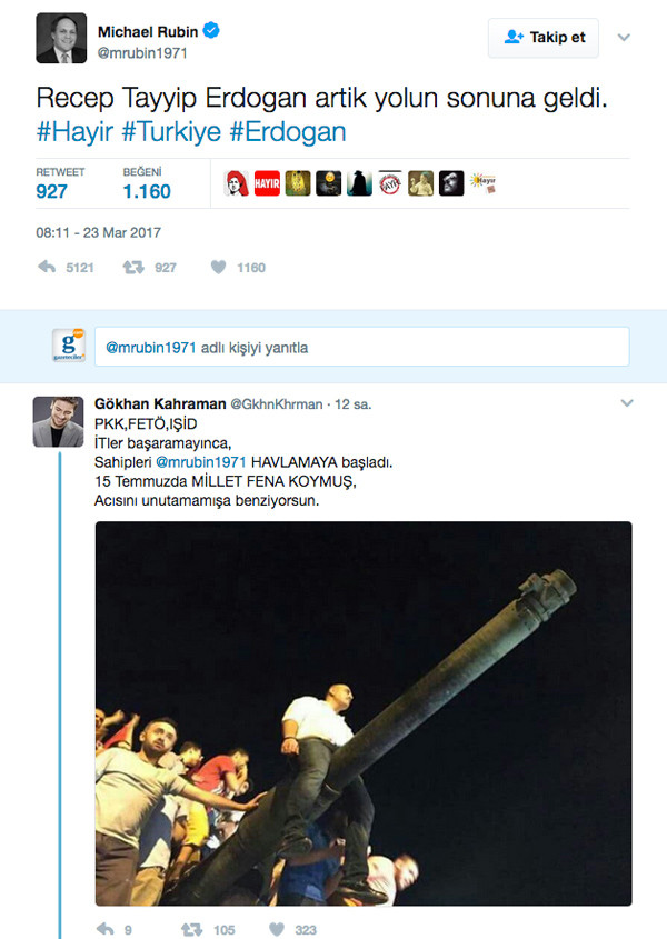 ABD'li Rubin'den Erdoğan'a tehdit! Yolun sonuna geldi - Resim: 1