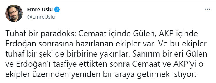 Firari FETÖ'cü Emre Uslu Açıkladı: Yeni Erdoğan Planı - Resim: 1