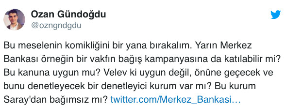 Merkez Bankası'nın 100 Milyon liralık bağışı olay oldu - Resim: 4