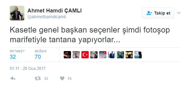AKP’li Ahmet Hamdi Çamlı o canlı yayın için photoshop dedi - Resim: 1