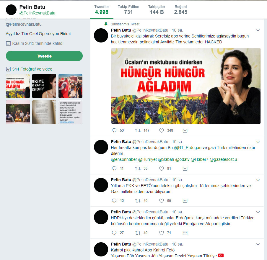 Pelin Batu'nun sosyal medya hesabı hacklendi! - Resim: 1