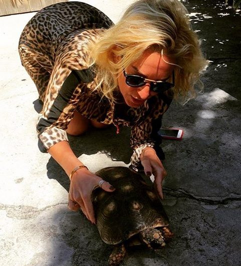 Saba Tümer’den kaplumbağa ile şaşırtan fotoğraf - Resim: 1