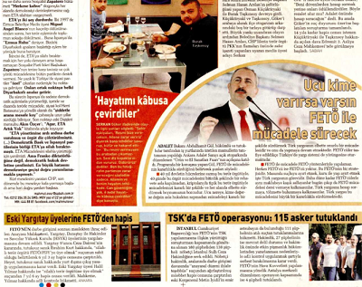 Damatın Sabah gazetesi Adalet Bakanı Gül'ün o sözlerini görmedi - Resim: 1