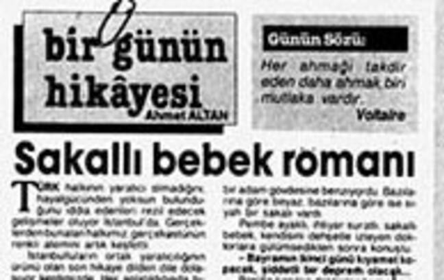 Sakallı bebek haberinin altından Ahmet Altan çıktı - Resim: 2