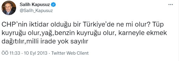 AKP'lilerin Eskiden Attığı Tweet’ler Yeniden Gündemde - Resim: 1