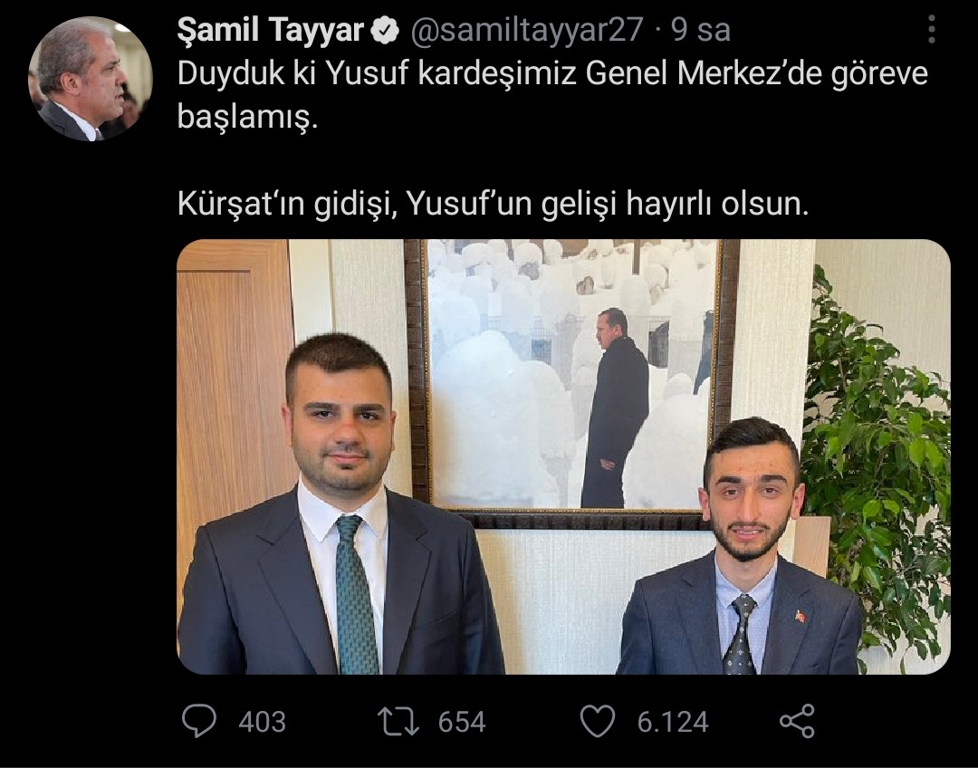 AKP Genel Merkezi'ne Kürşat Ayvatoğlu Yerine Yusuf Özoğul - Resim: 1