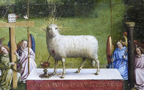 Orta Çağ'ın sembol tablosunda restorasyon faciası: Koyunun gözleri.. - Resim: 2
